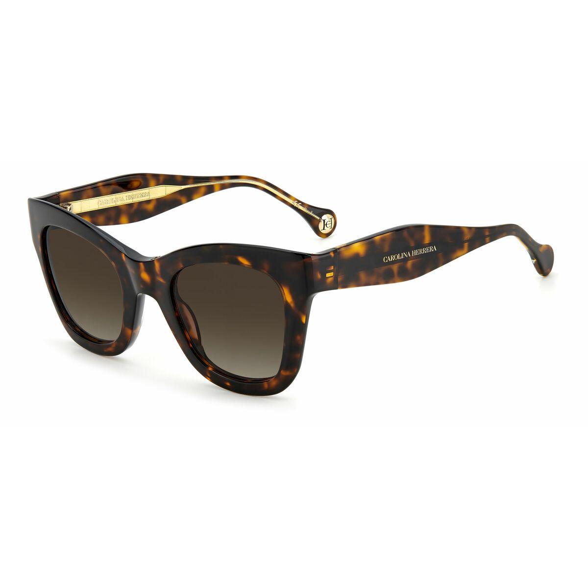 Carolina Herrera solbriller til kvinder CH-0015-S-086 - brun, Ø 50 mm
