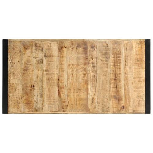Barbord 140 x 70 x 110 cm massivt mangotræ