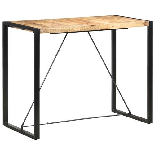 Barbord 140 x 70 x 110 cm massivt mangotræ