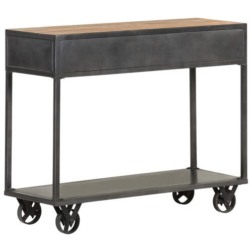 Konsolbord 90x35x74 cm massivt genbrugstræ