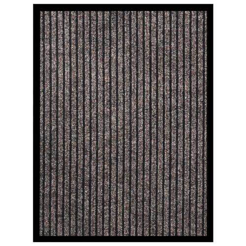 Dørmåtte 40x60 cm stribet beige