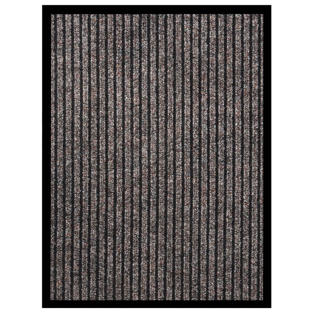 Dørmåtte 40x60 cm stribet beige