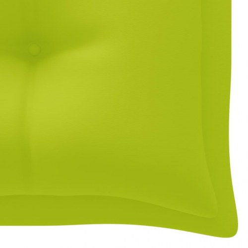 Hynde til havebænk 200×50×7 cm i oxfordstof - lysegrøn