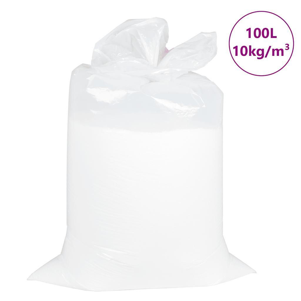 vidaXL sækkestolsfyld EPS 100 L hvid 10 kg/m³