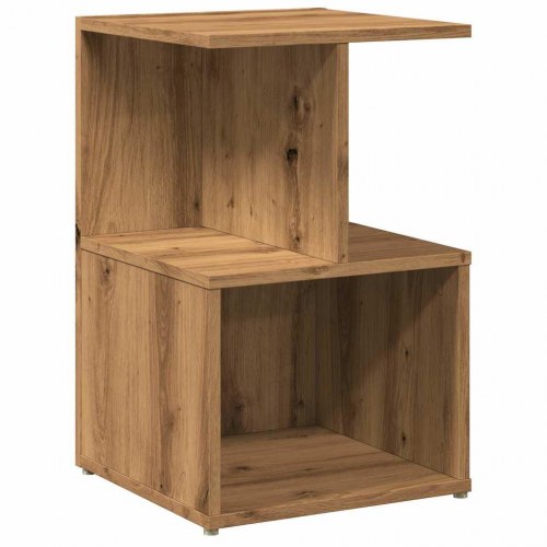 Sengeborde 2 stk. 35x35x55 cm kunsteg
