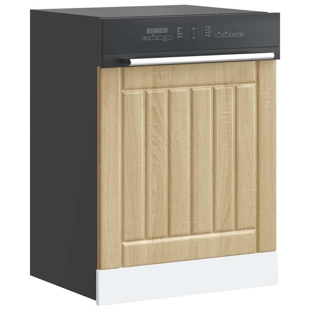 Opvaskemaskinepanel Lucca konstrueret træ sonoma-eg