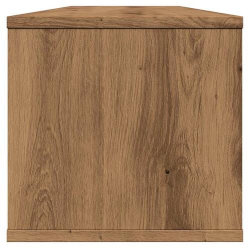 Vægskab 102x30x29 cm konstrueret træ kunsteg