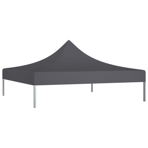 Tag til festtelt 2x2 m 270 g/m² antracitgrå