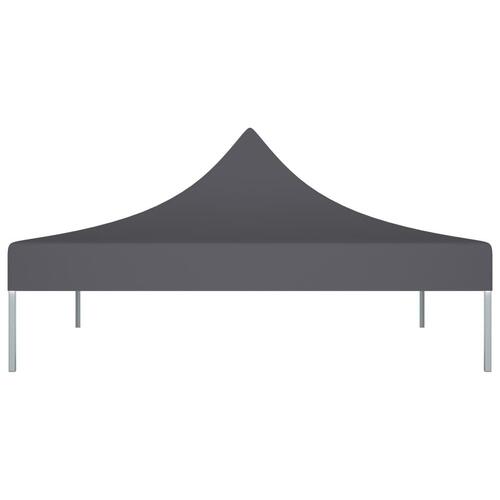 Tag til festtelt 2x2 m 270 g/m² antracitgrå