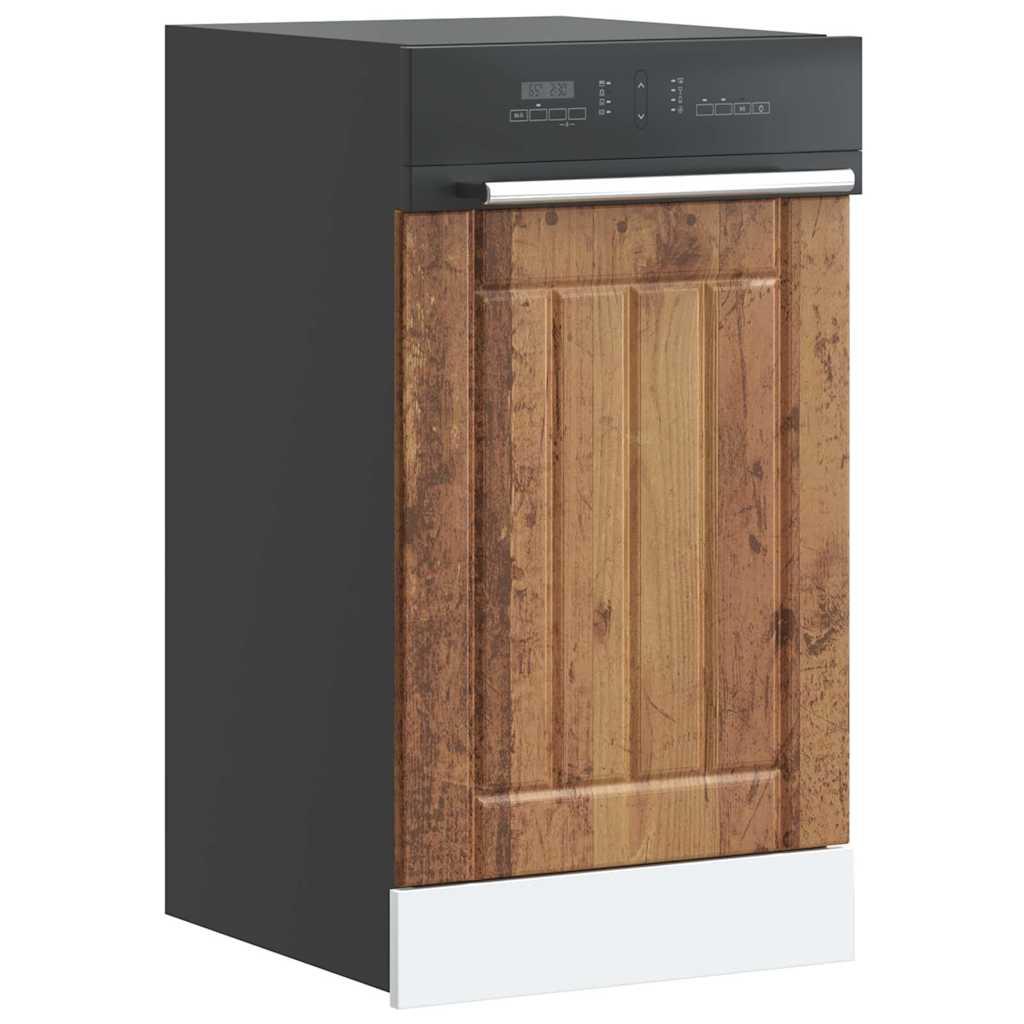 Opvaskemaskinepanel Lucca konstrueret træ antikt træ