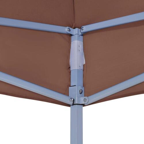 Tag til festtelt 2x2 m 270 g/m² brun