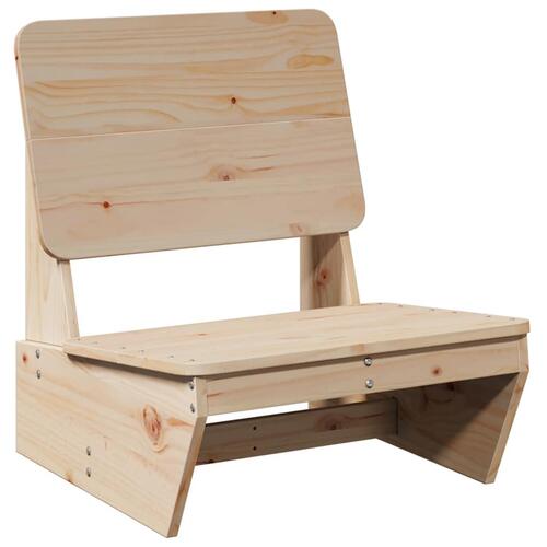 Havestol 60x64x70,5 cm massivt fyrretræ