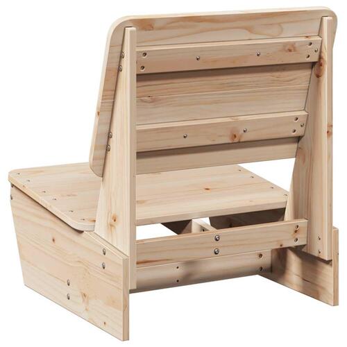 Havestol 60x64x70,5 cm massivt fyrretræ