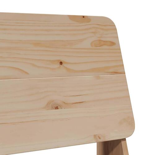 Havestol 60x64x70,5 cm massivt fyrretræ