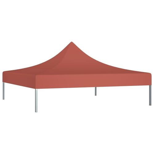 Tag til festtelt 2x2 m 270 g/m² terrakotta