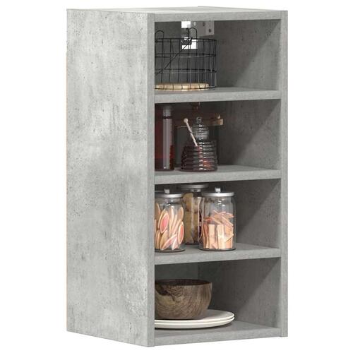 Vægskab 30x29,5x60 cm konstrueret træ betongrå