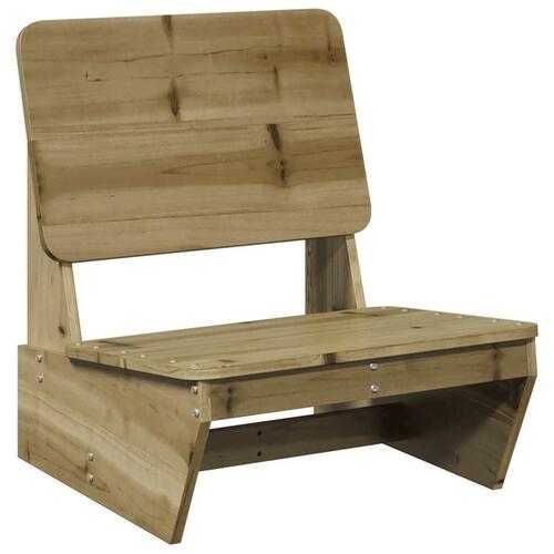 Havestol 60x64x70,5 cm imprægneret fyrretræ