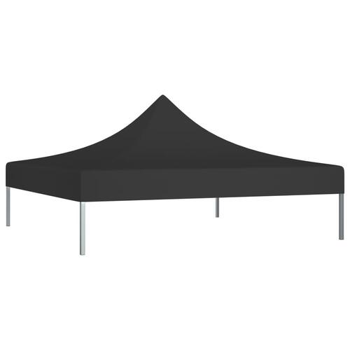 Tag til festtelt 2x2 m 270 g/m² sort