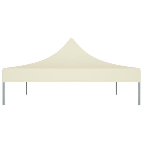 Tag til festtelt 4,5x3 m 270 g/m² cremefarvet