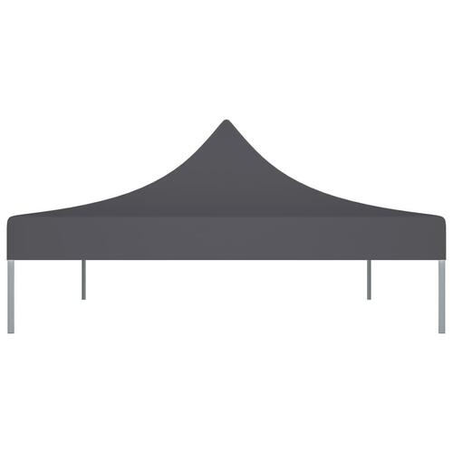 Tag til festtelt 4,5x3 m 270 g/m² antracitgrå
