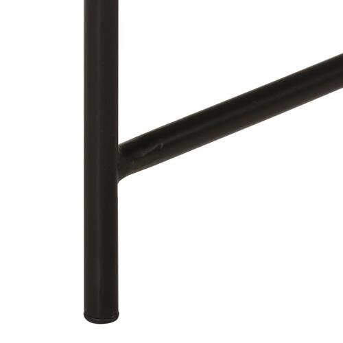 Sofaborde 2 stk. metal messingfarvet og sort