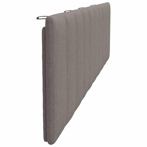 Gavlpude 200 cm stof gråbrun