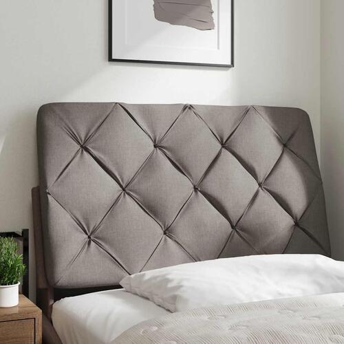 Gavlpude 80 cm stof gråbrun