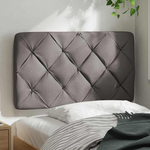 Gavlpude 80 cm stof gråbrun