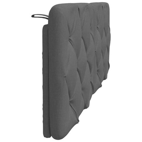 Gavlpude 120 cm stof mørkegrå