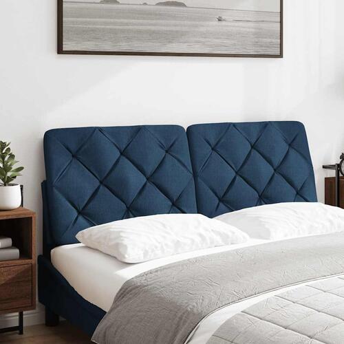 Gavlpude 120 cm stof blå