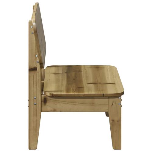 Havestol 60x52,5x72 cm imprægneret fyrretræ