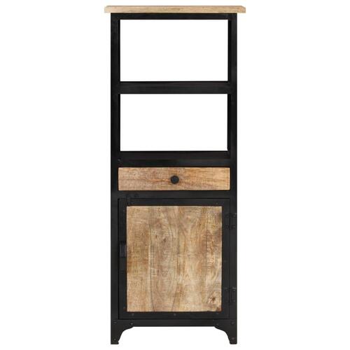 Højskab 45x32x110 cm massivt mangotræ