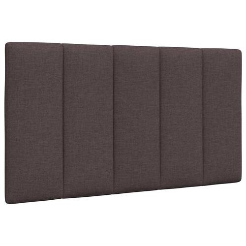 Gavlpude 80 cm stof mørkebrun