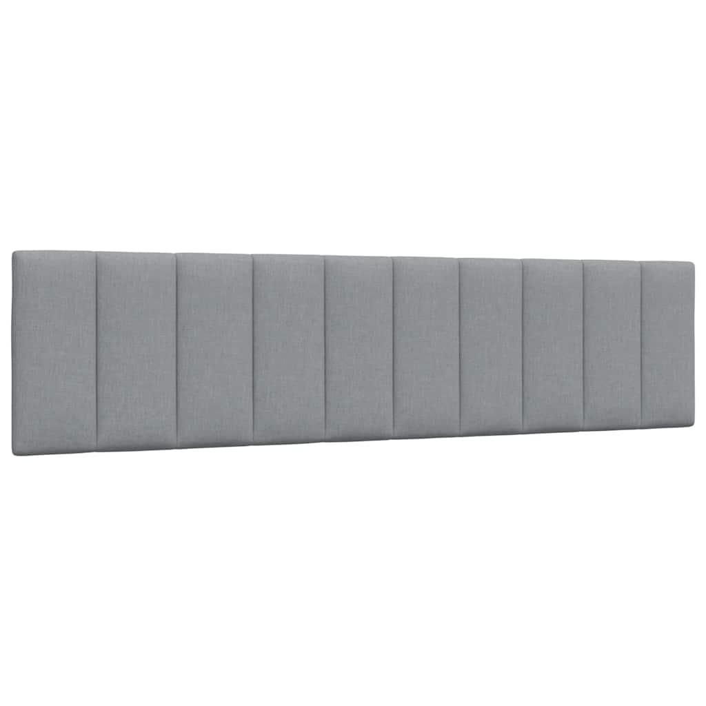 Gavlpude 200 cm stof lysegrå