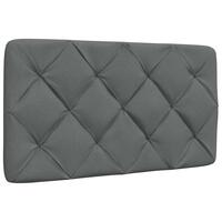 Gavlpude 80 cm stof mørkegrå
