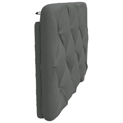 Gavlpude 80 cm stof mørkegrå