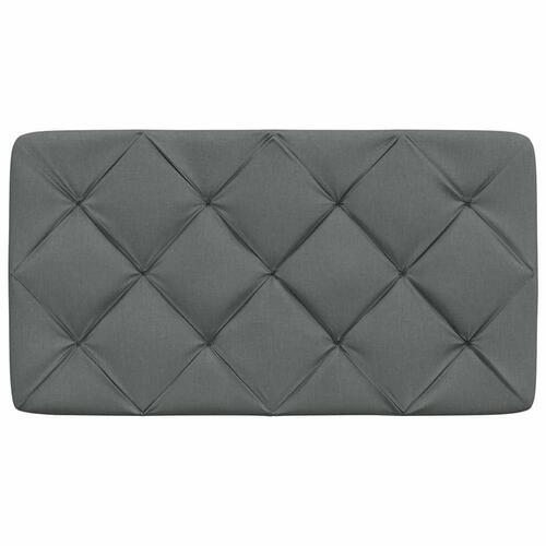 Gavlpude 90 cm stof mørkegrå