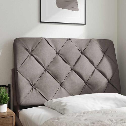 Gavlpude 90 cm stof gråbrun