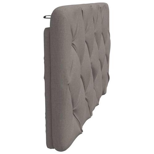 Gavlpude 100 cm stof gråbrun