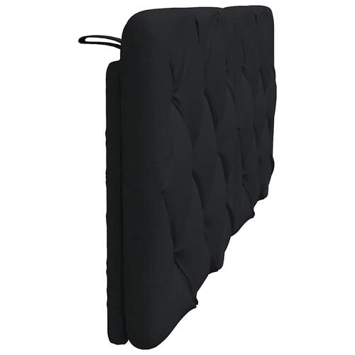 Gavlpude 140 cm stof sort