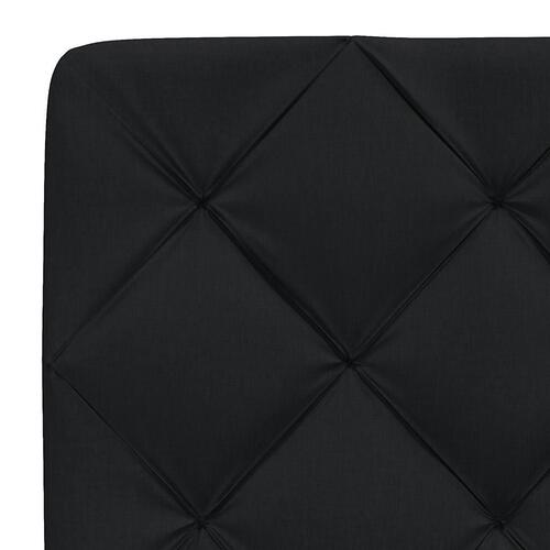 Gavlpude 140 cm stof sort