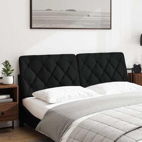 Gavlpude 160 cm stof sort