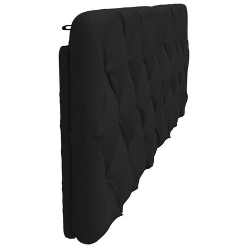 Gavlpude 160 cm stof sort