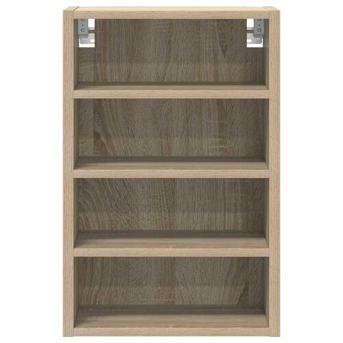 Vægskab 40x29,5x60 cm konstrueret træ sonoma-eg