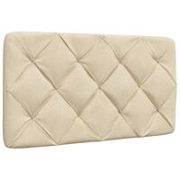 Gavlpude 80 cm stof cremefarvet