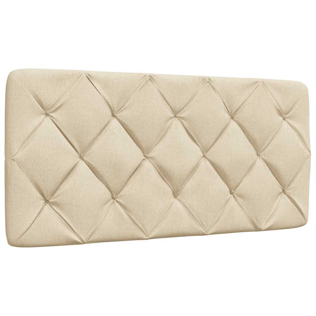 Gavlpude 100 cm stof cremefarvet