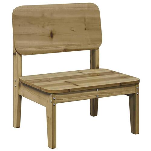 Havestole 2 stk. 60x52,5x72 cm imprægneret fyrretræ