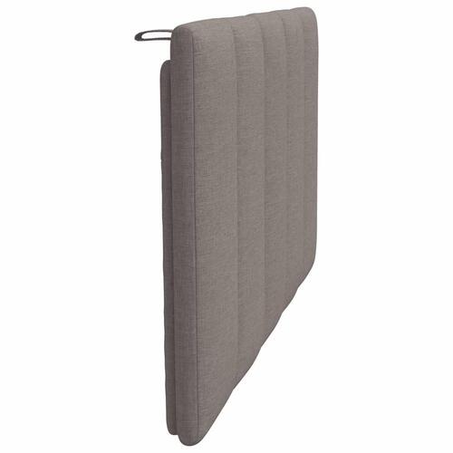 Gavlpude 80 cm stof gråbrun