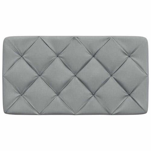 Gavlpude 80 cm stof lysegrå