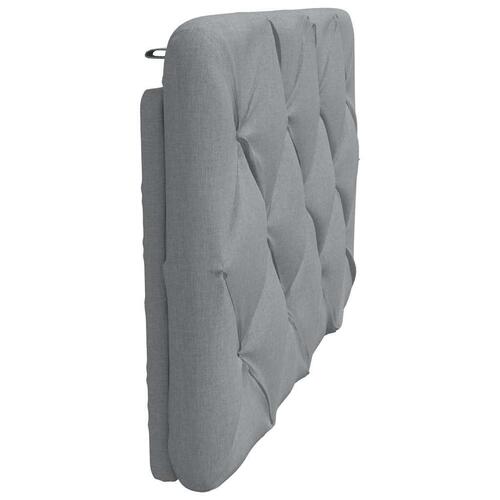 Gavlpude 80 cm stof lysegrå